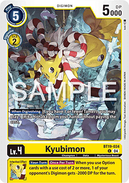 Kyubimon (BT19-034)