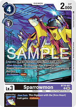 Sparrowmon (BT19-057)