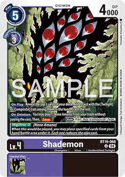 Shademon (BT19-068)