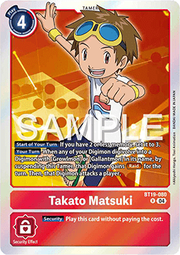 Takato Matsuki (BT19-080)