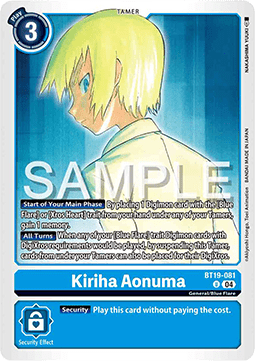 Kiriha Aonuma (BT19-081) (V.1)