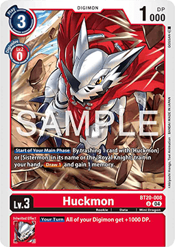 Huckmon (BT20-008)
