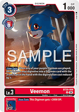 Veemon (BT20-009)