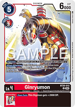Ginryumon (BT20-012)