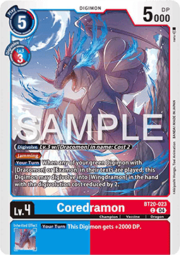Coredramon (BT20-023)