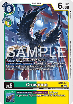 Crowmon (BT20-041)