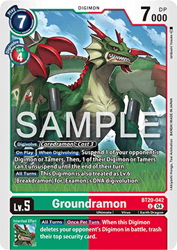 Groundramon (BT20-042)