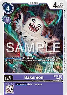 Bakemon (BT20-068)