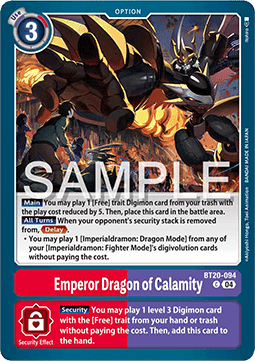 Emperor Dragon of Calamity (BT20-094)