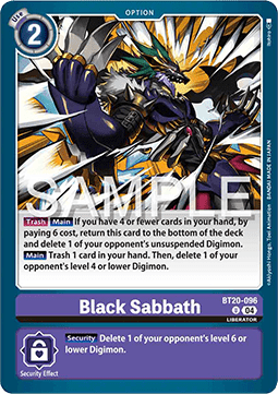 Black Sabbath (BT20-096)