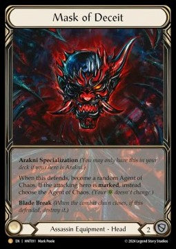 Mask of Deceit (Extended Art Cold Foil)