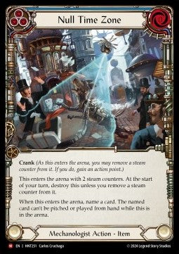 Null Time Zone (Cold Foil)
