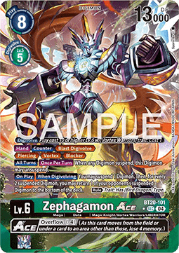 Zephagamon Ace (BT20-101) (V.2)