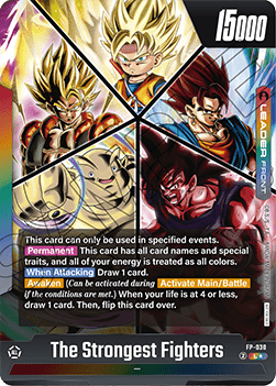 The Strongest Fighters (FP-030) [Fusion World] (V.2 - Leader)