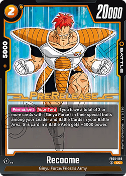 Recoome (FB05-089) [Fusion World]