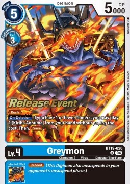 Greymon (BT19-020)