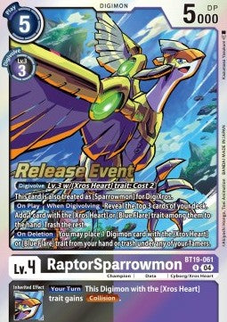 RaptorSparrowmon (BT19-061)