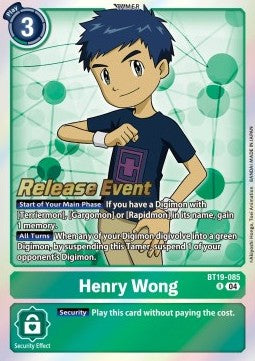 Henry Wong (BT19-085) (V.2)