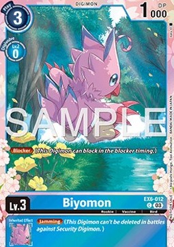 Biyomon (EX6-012)