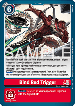 Bind Red Trigger (P-180)