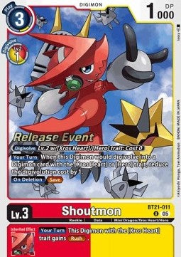 Shoutmon (BT21-011)