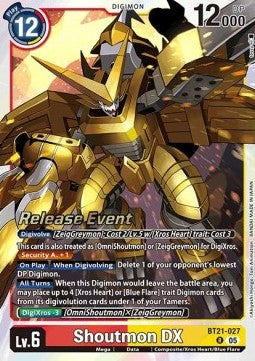 Shoutmon DX (BT21-027)
