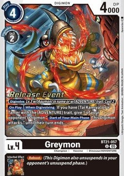 Greymon (BT21-057)