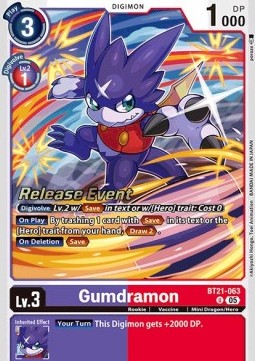 Gumdramon (BT21-063)