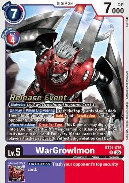 WarGrowlmon (BT21-076)
