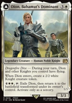 Dion, Bahamut's Dominant // Bahamut, Warden of Light