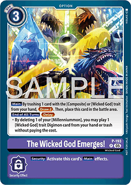 The Wicked God Emerges! (P-193)