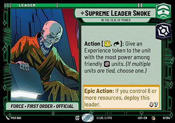 Supreme Leader Snoke, In the Seat of Power (V.1)
