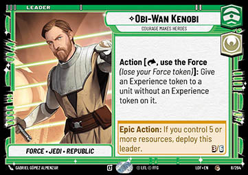 Obi-Wan Kenobi, Courage Makes Heroes (V.1)