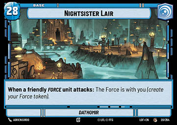 Nightsister Lair // Shield Token