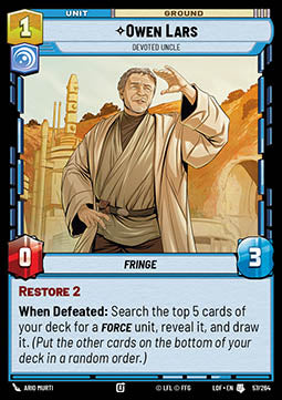 Owen Lars, Devoted Uncle (V.1)