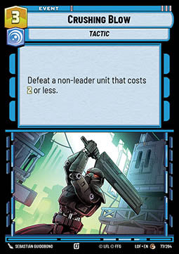 Crushing Blow (V.1)