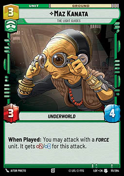 Maz Kanata, The Light Guides (V.1)