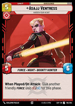 Asajj Ventress, Harden Your Heart (V.1)