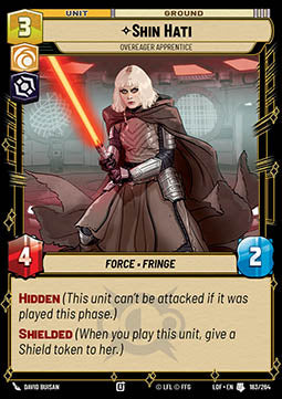 Shin Hati, Overeager Apprentice (V.1)