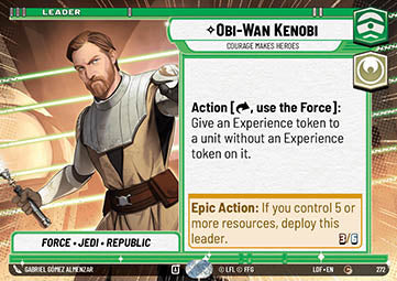 Obi-Wan Kenobi, Courage Makes Heroes (V.1)