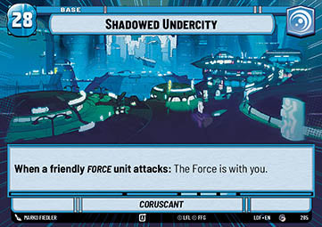 Shadowed Undercity // The Force Token