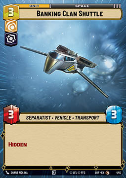 Banking Clan Shuttle (V.1)