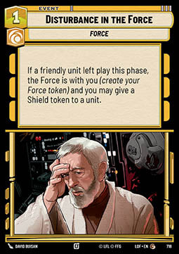 Disturbance in the Force (V.2)