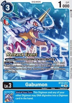 Gabumon (BT22-017)