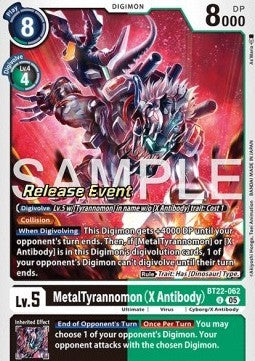 MetalTyrannomon (X Antibody) (BT22-062)