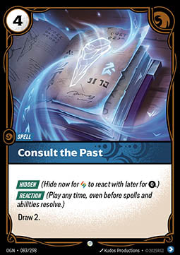 Consult the Past