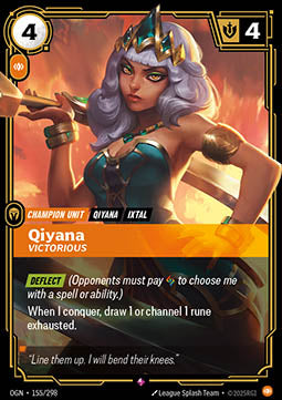 Qiyana, Victorious