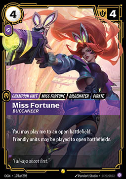 Miss Fortune, Buccaneer (V.2 - Showcase)