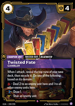 Twisted Fate, Gambler