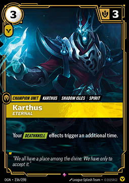 Karthus, Eternal